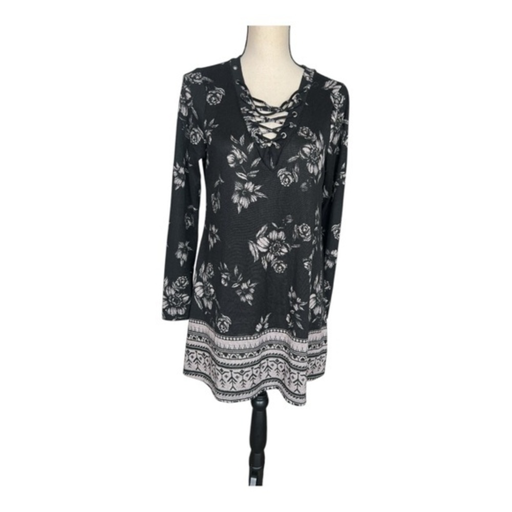 About A Girl lace Up Dress Size XL